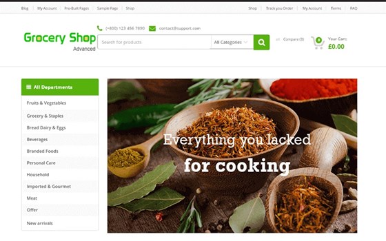 Grocery Store Website Script | Online Grocery Store Script: Grocery Store Website Script | Online Grocery Store Script